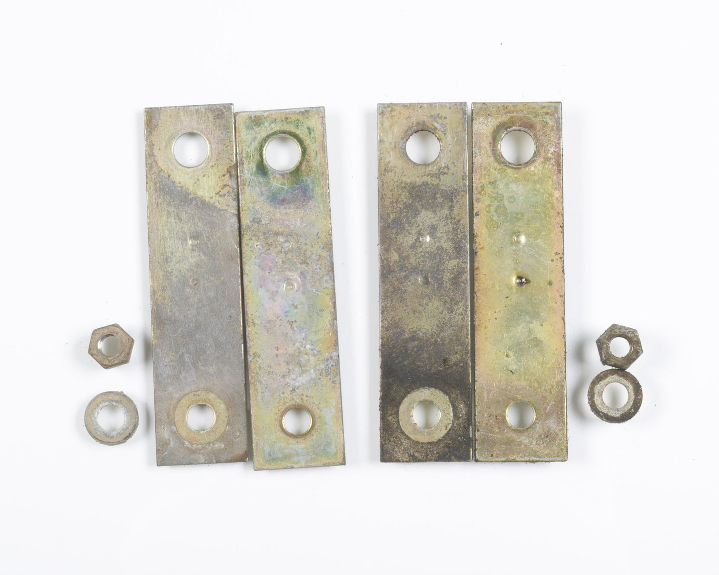 BMW E30 Horn Mounting Bracket Set and 10mm Nuts for High and Low Tone Horns
