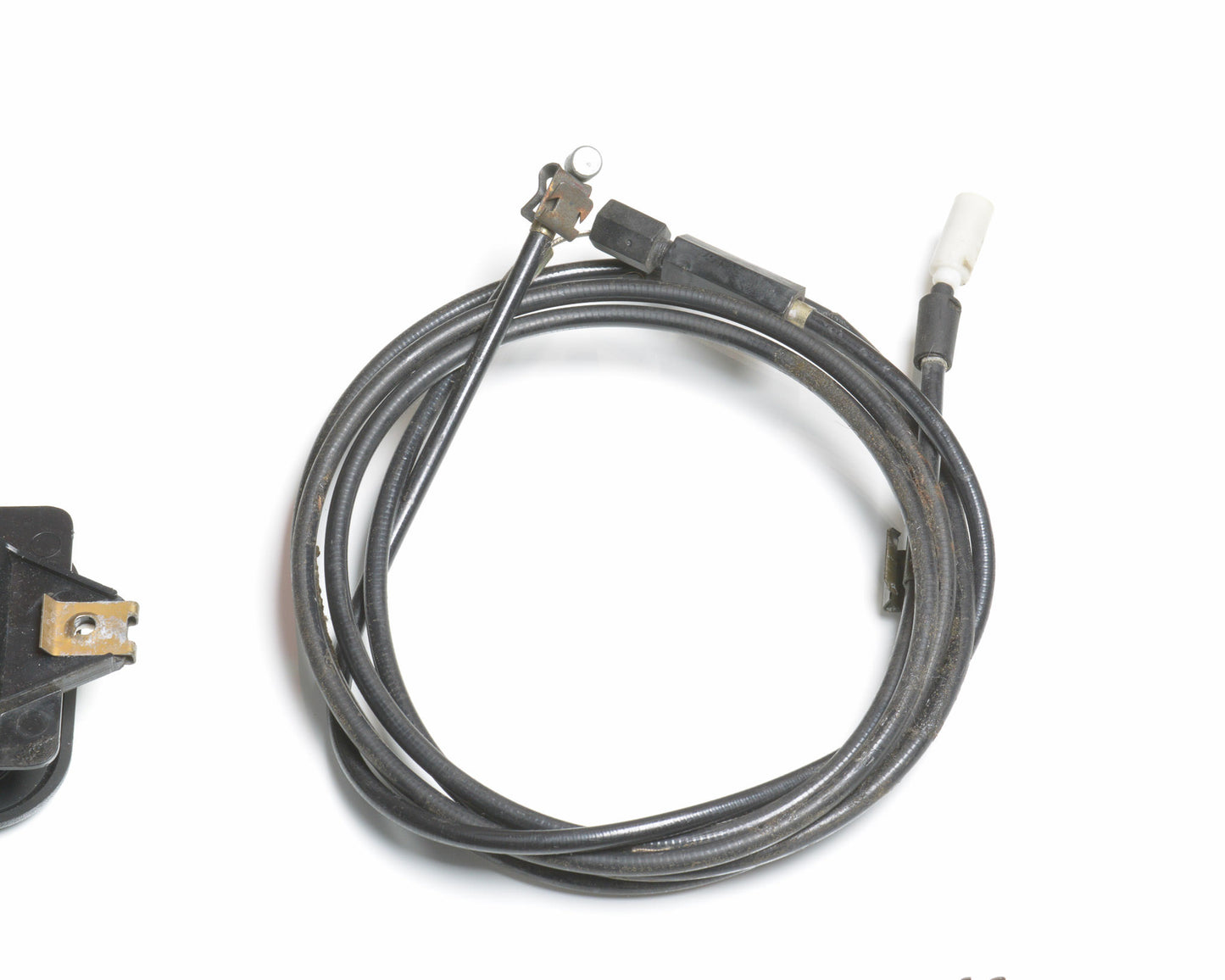 BMW E30 Convertible Manual Folding Top Flap Cable Release Handle Set