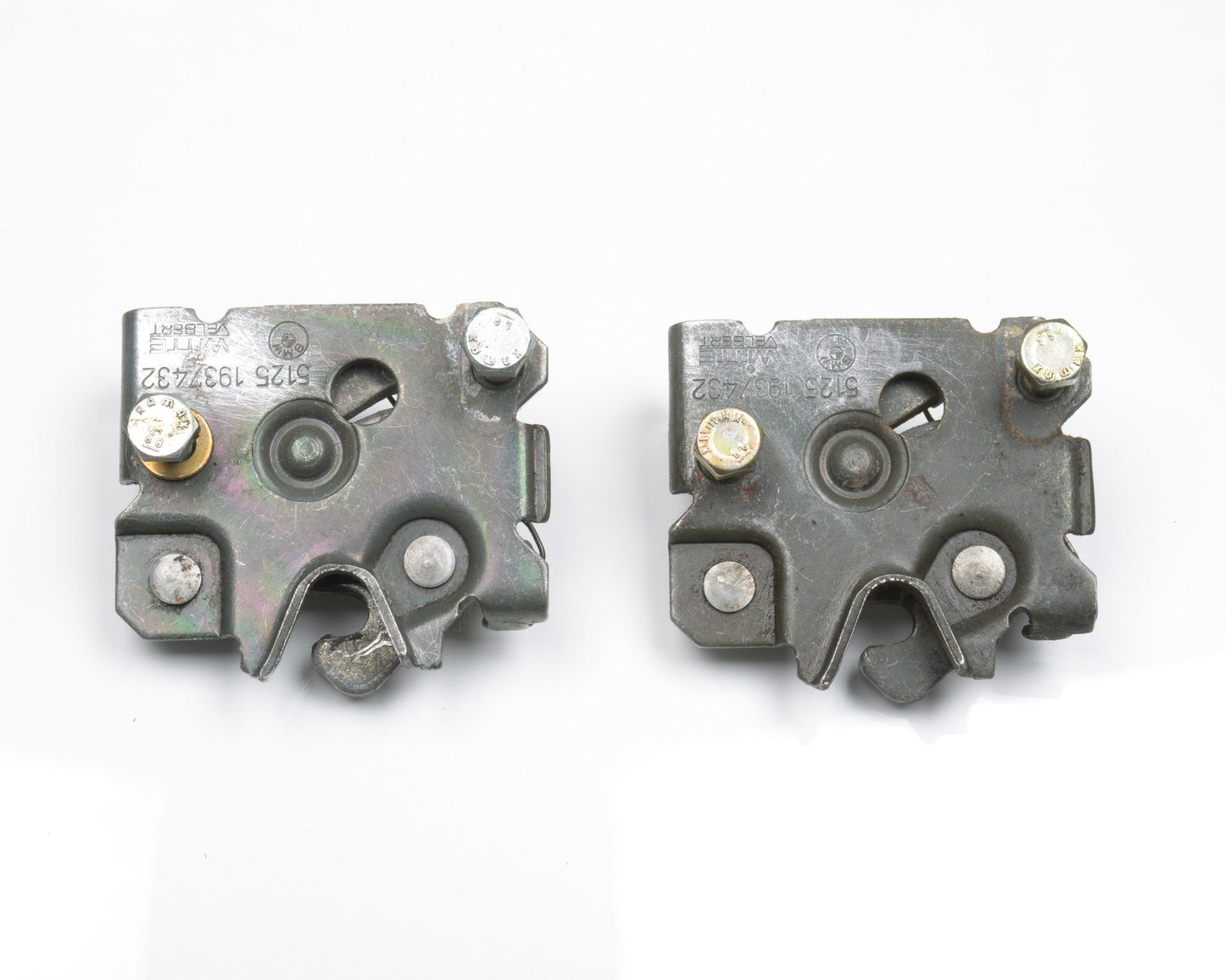 BMW E30 Convertible Top Flap Lock Set 51251937432