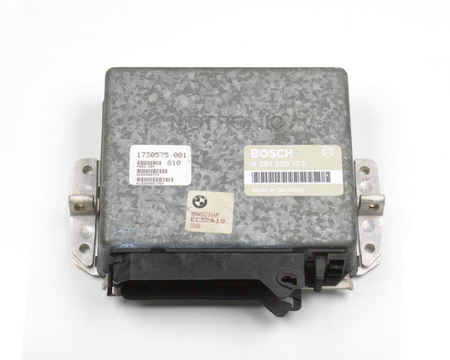 BMW E30 ECU Engine Control Unit Motronic Gray Label 0 261 200 173 DME