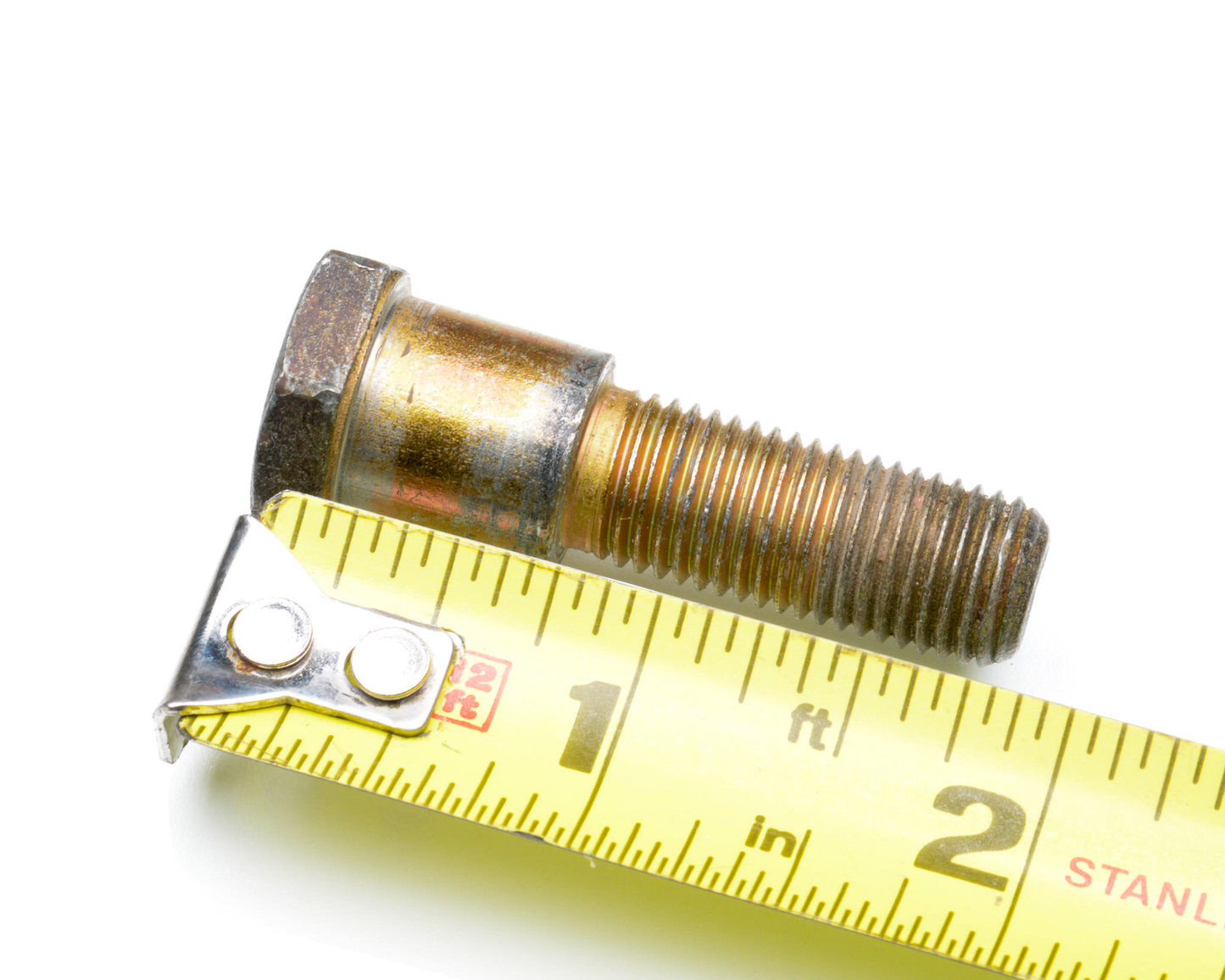 BMW E30 Front Seat Belt Bolt B-Pillar 7/16 42mm 72111904775