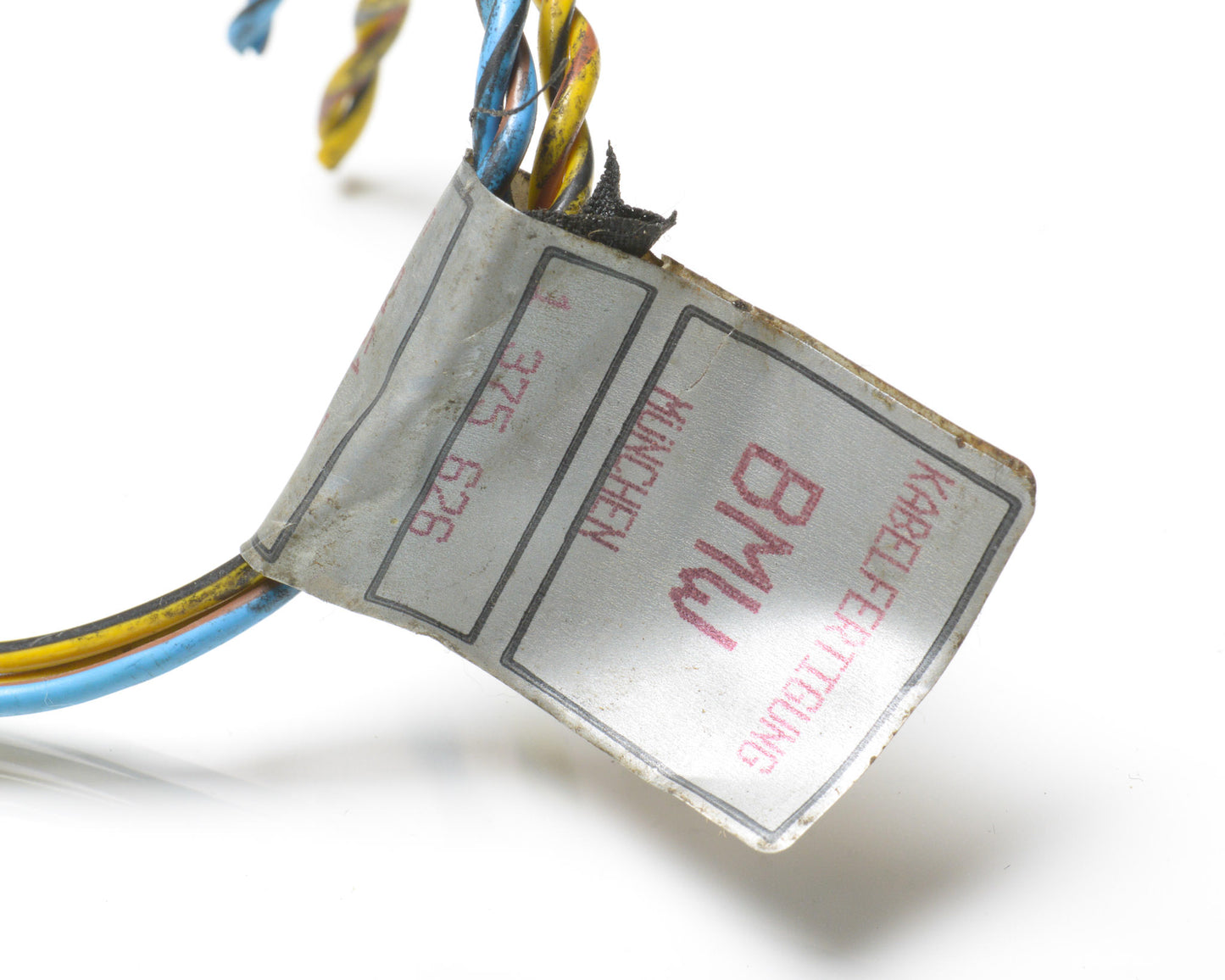 BMW E30 Rear Speaker Radio Stereo Connector Pig Tail Male Pins 61121375626