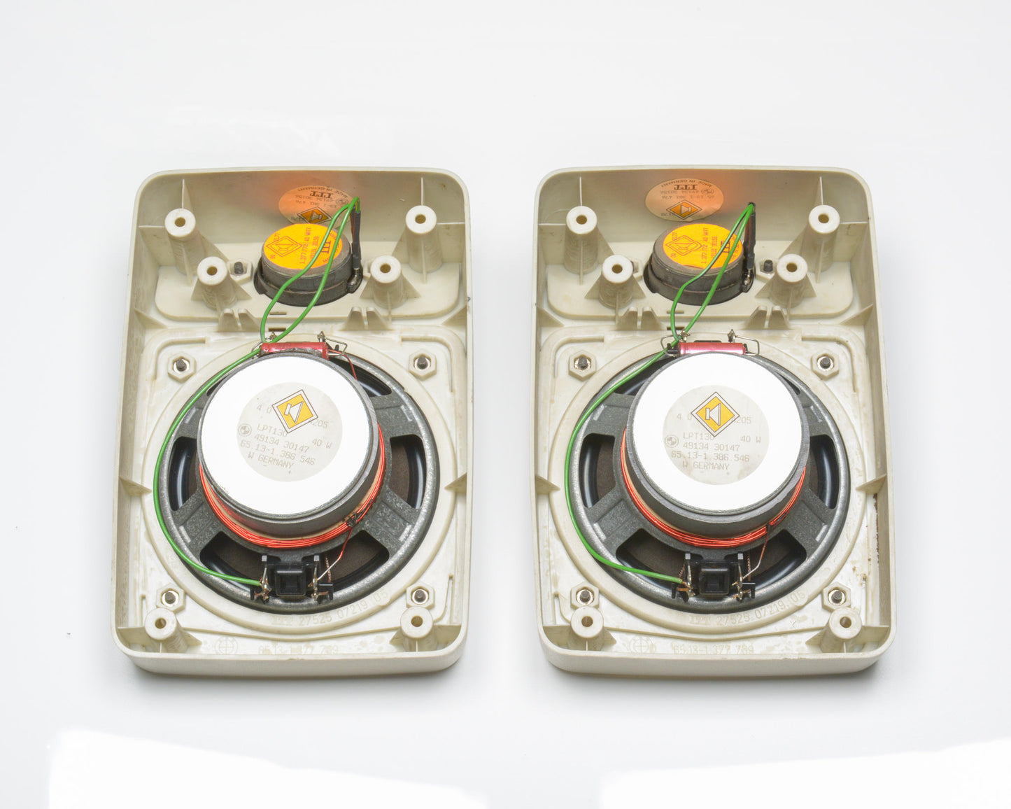 BMW E30 Rear Premium Speaker Loudspeaker Set 65131381476