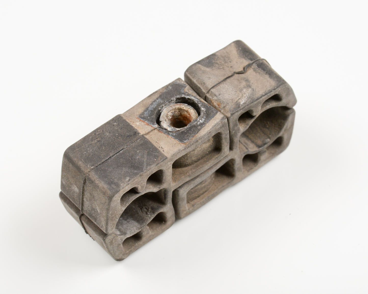 1988-1991 BMW E30 Engine Oil Cooler Line Bracket and Sleeve 17211712759 61131362361