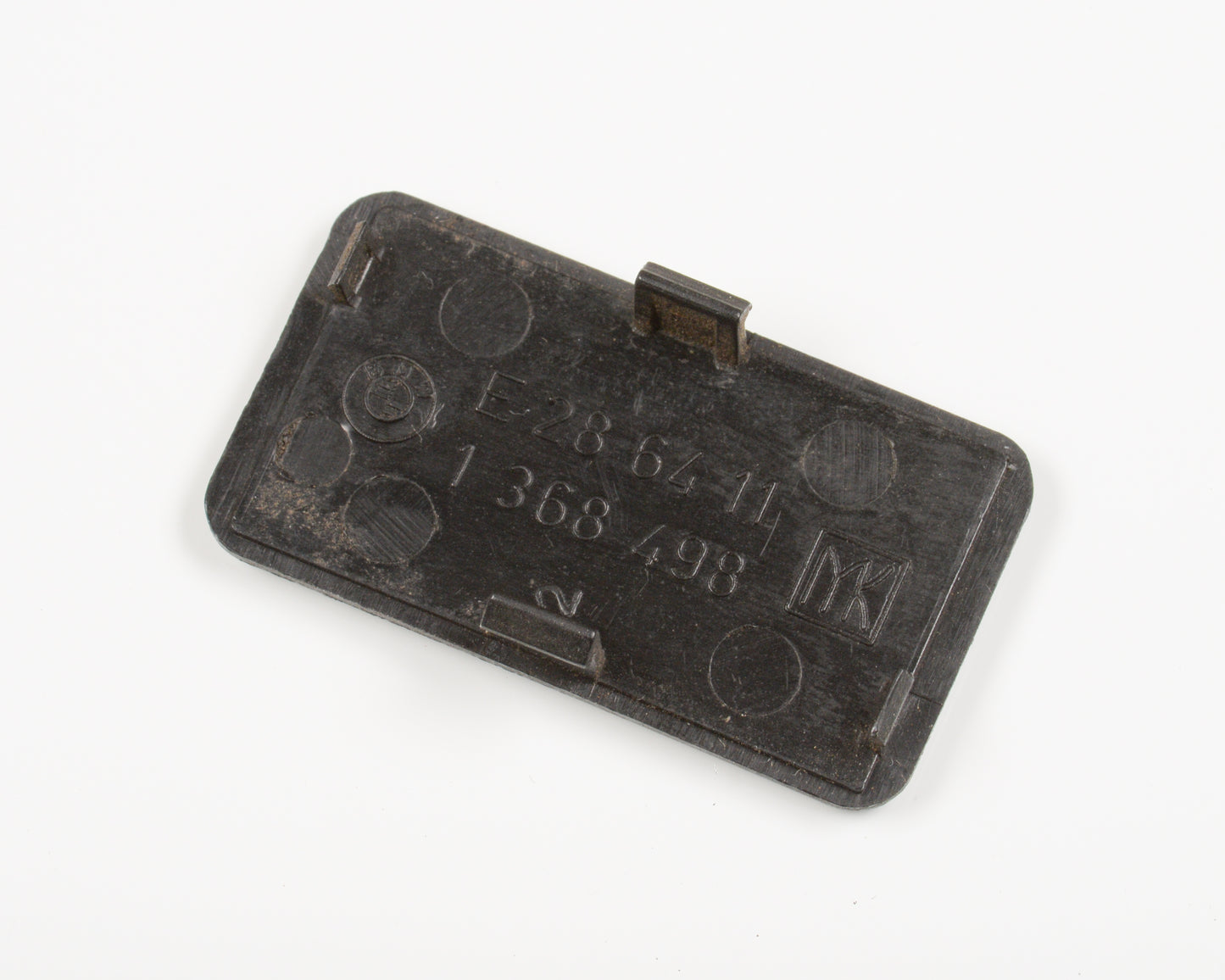 BMW E30 HVAC Panel Switch Blank Cover 64111368498