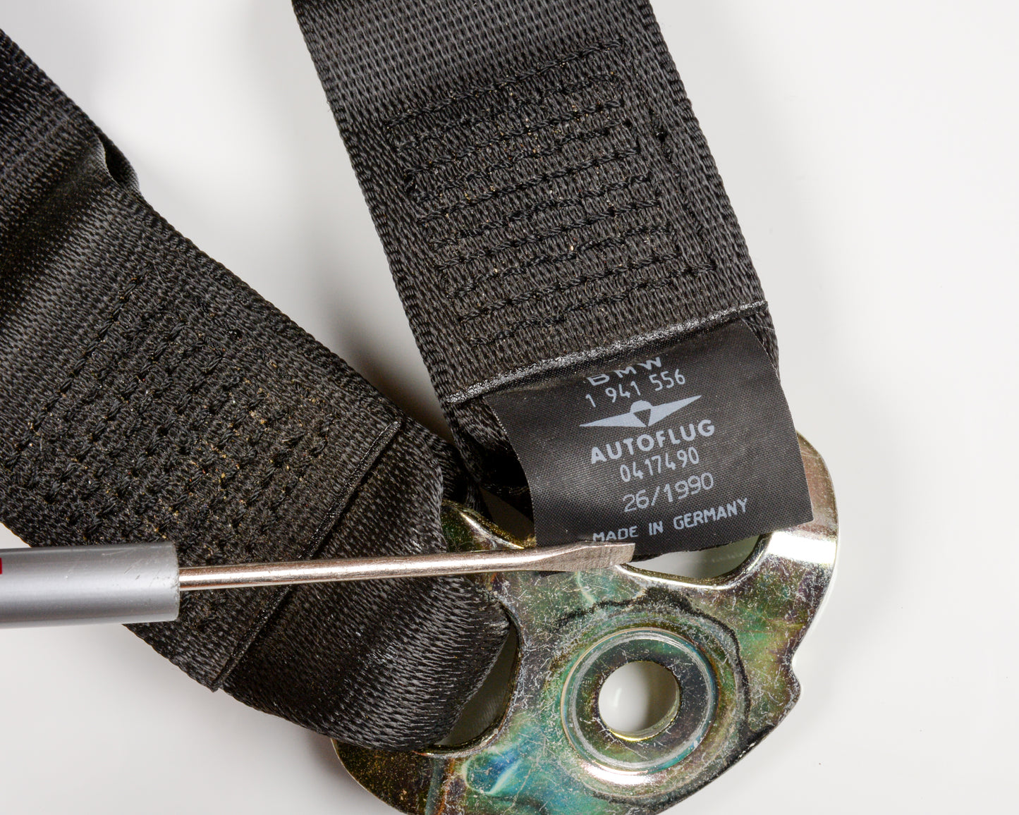 1987-1991 BMW E30 Seat Belt Rear 72111941553 72 11 1 941 553