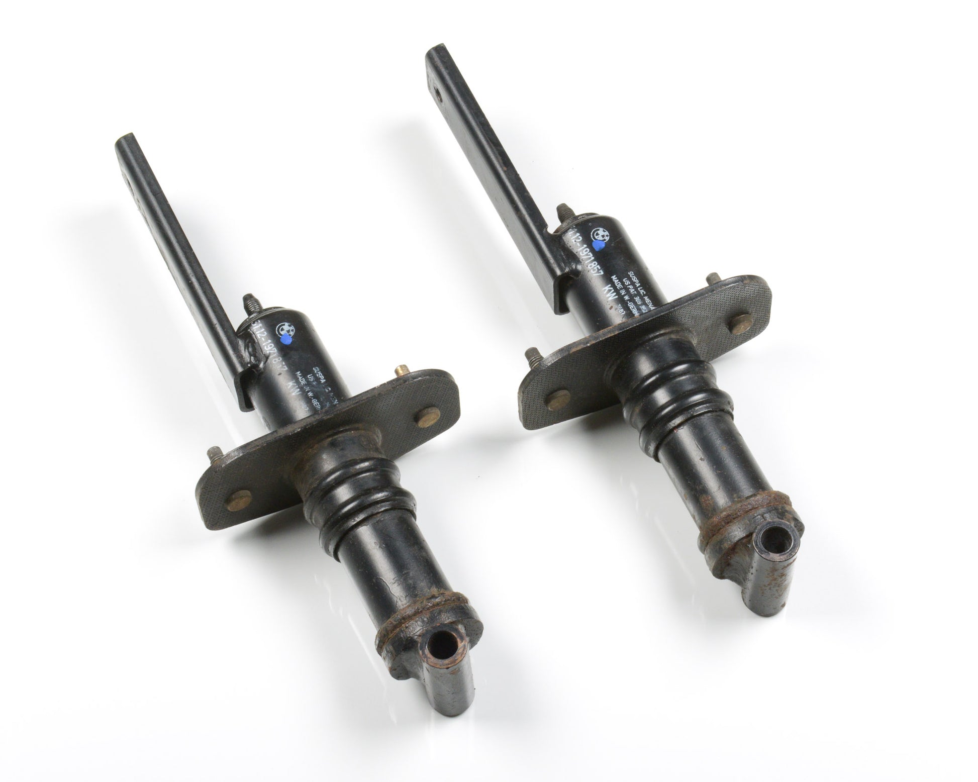 1988-1991 BMW E30 Rear Bumper Shocks Set Convertible  51121971857