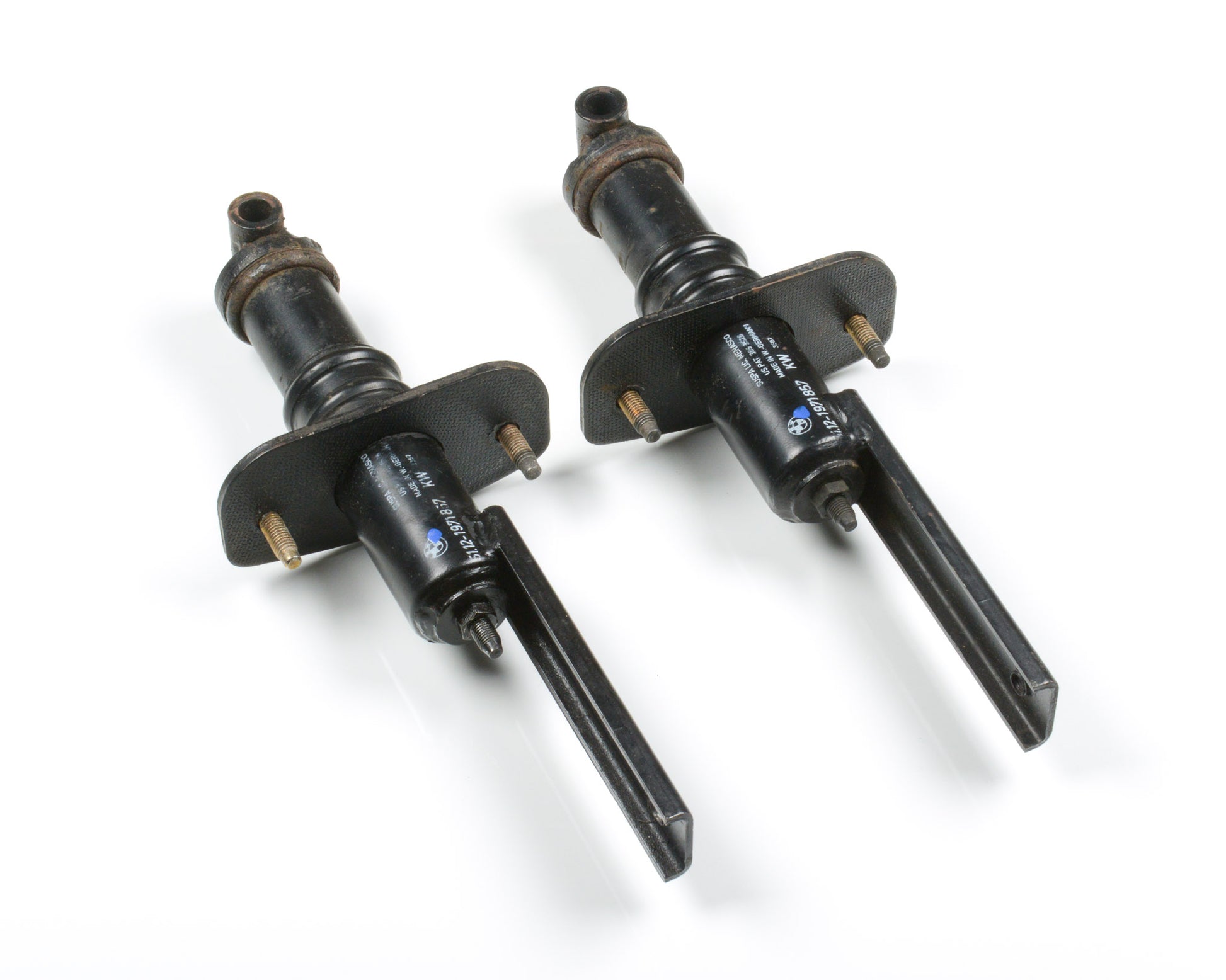 1988-1991 BMW E30 Rear Bumper Shocks Set Convertible  51121971857