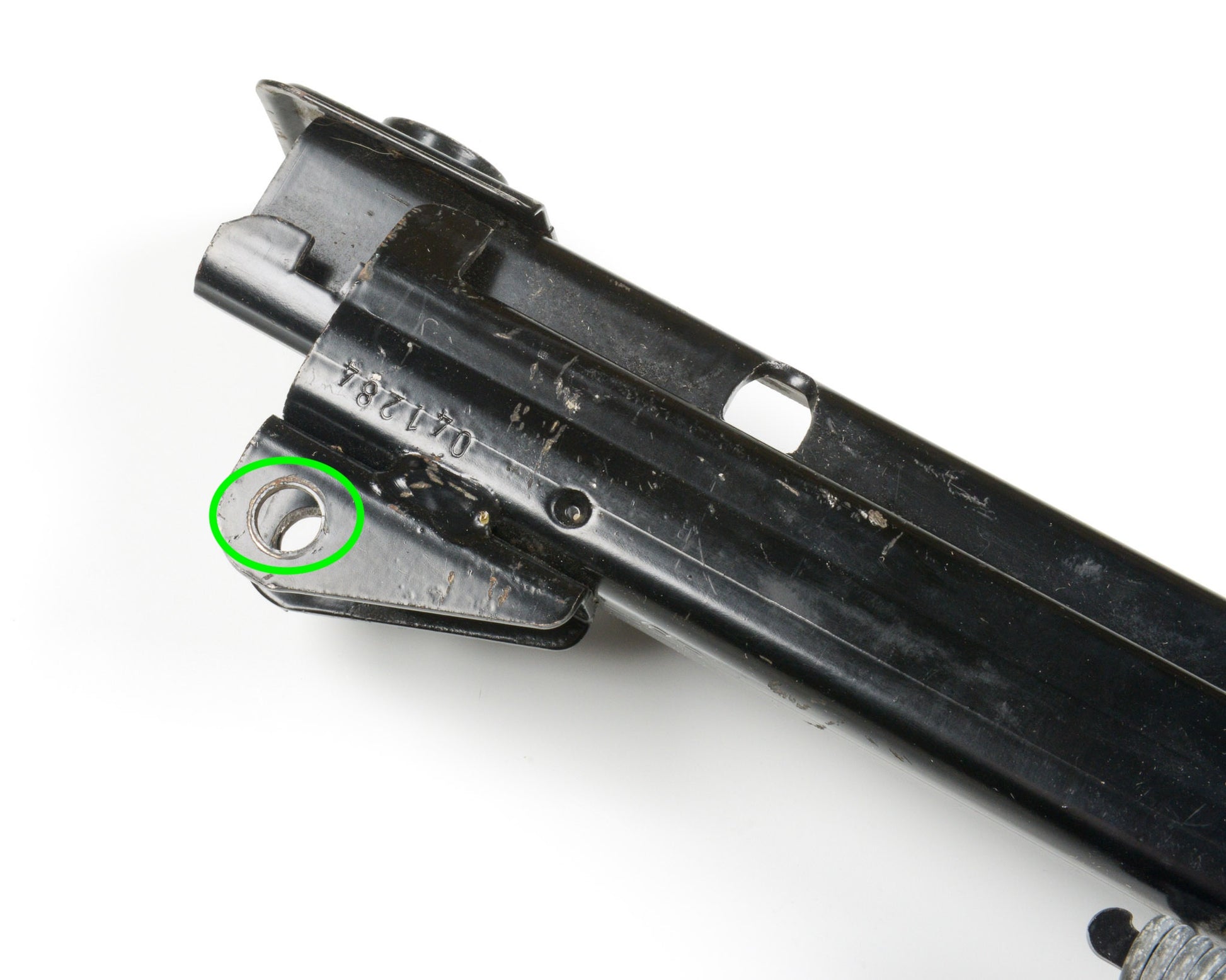 BMW E30 Driver Seat Rail Slider Outer 1984-85  52101884343