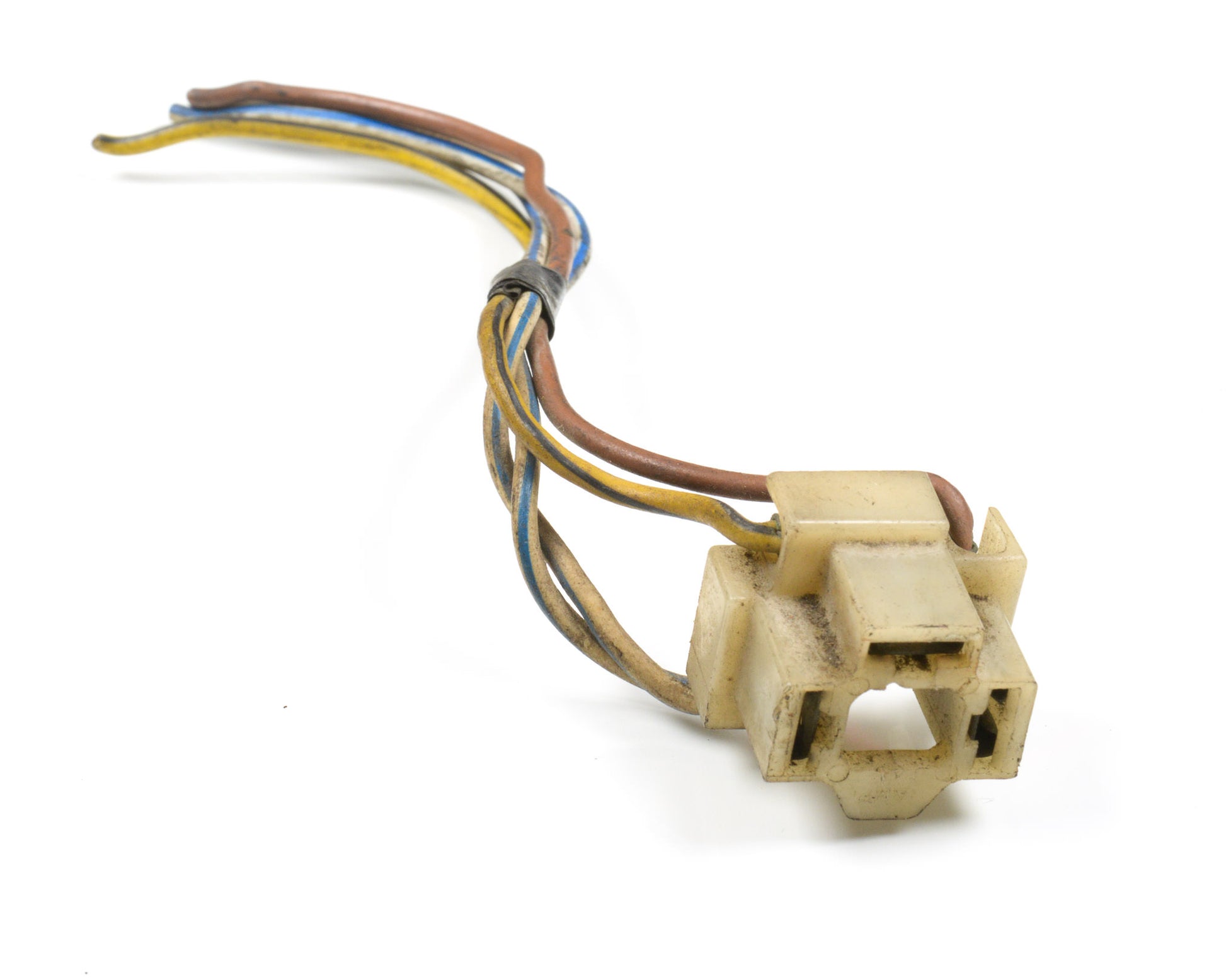 BMW E30 E28 E21 E12 E23 E24 High Beam Headlight Wiring Connector Pig Tail