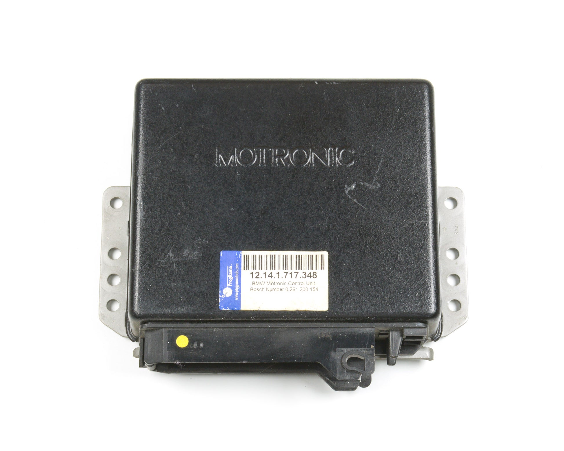 BMW E30 ECU Engine Control Unit Motronic Orange Label 154 DME 12141717348  0261200154