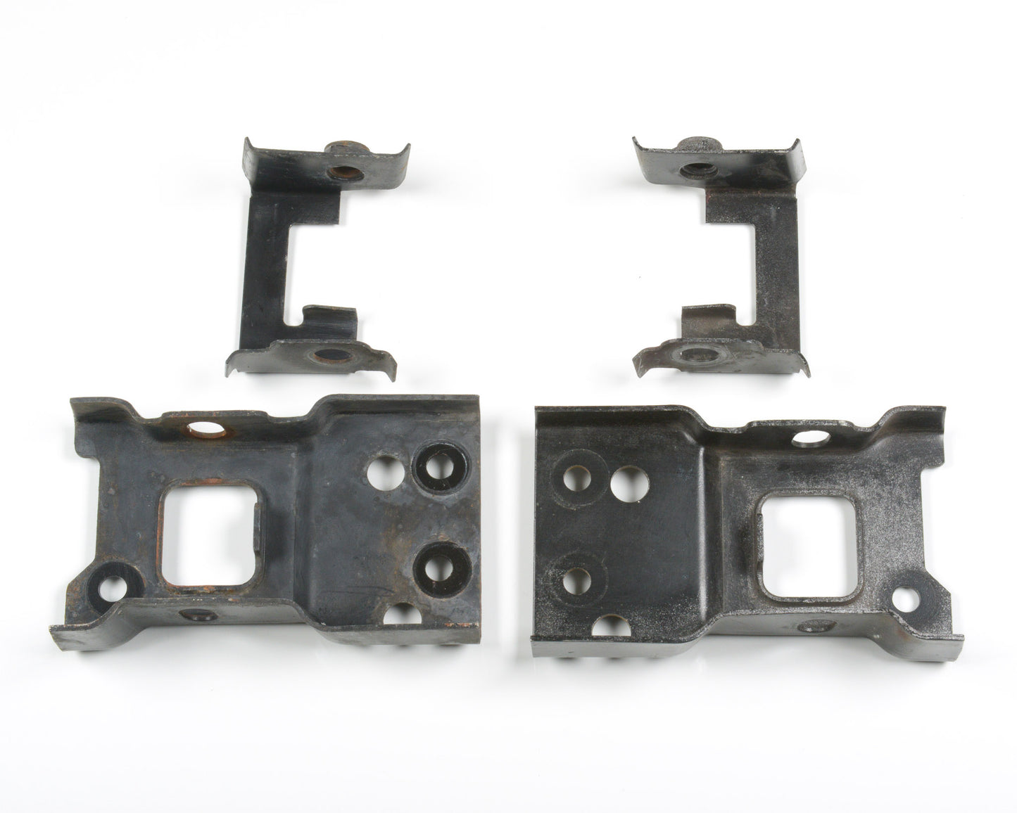 BMW E30 Front Plastic Bumper Mounting Support Bracket Set  51111945911  51111945912