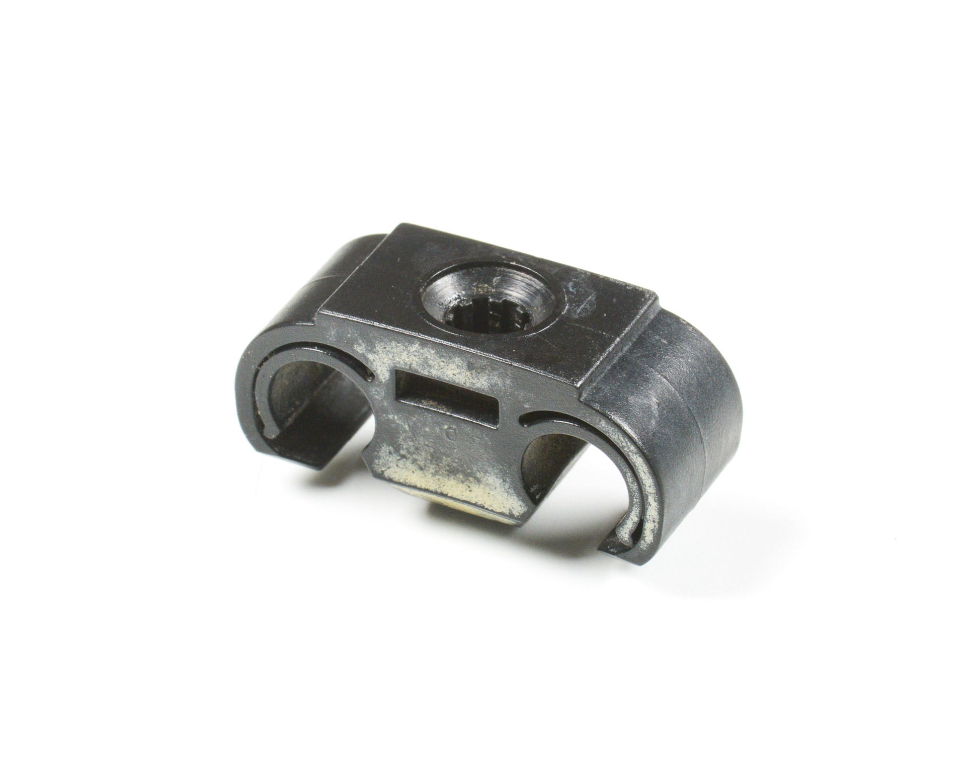 BMW E30 Fuel Line Pipe Bracket Black Clamp  16126756924