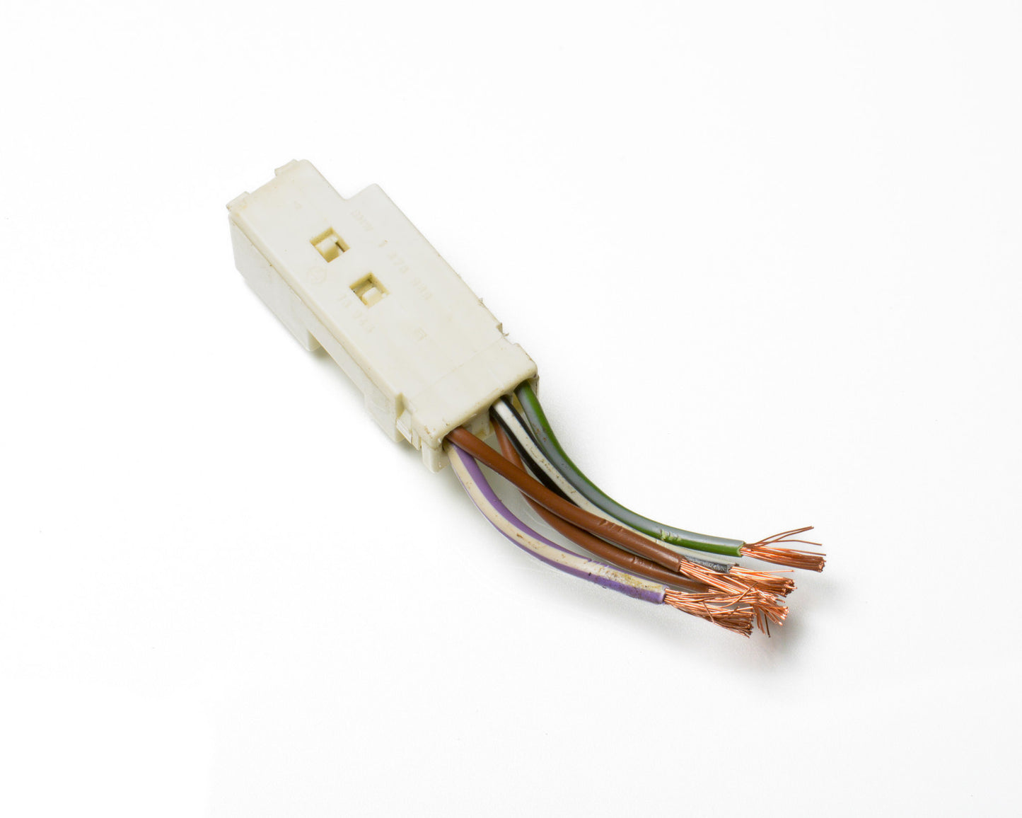 BMW E30 Illuminated Window Switch White Connector Pig Tail 61311381205