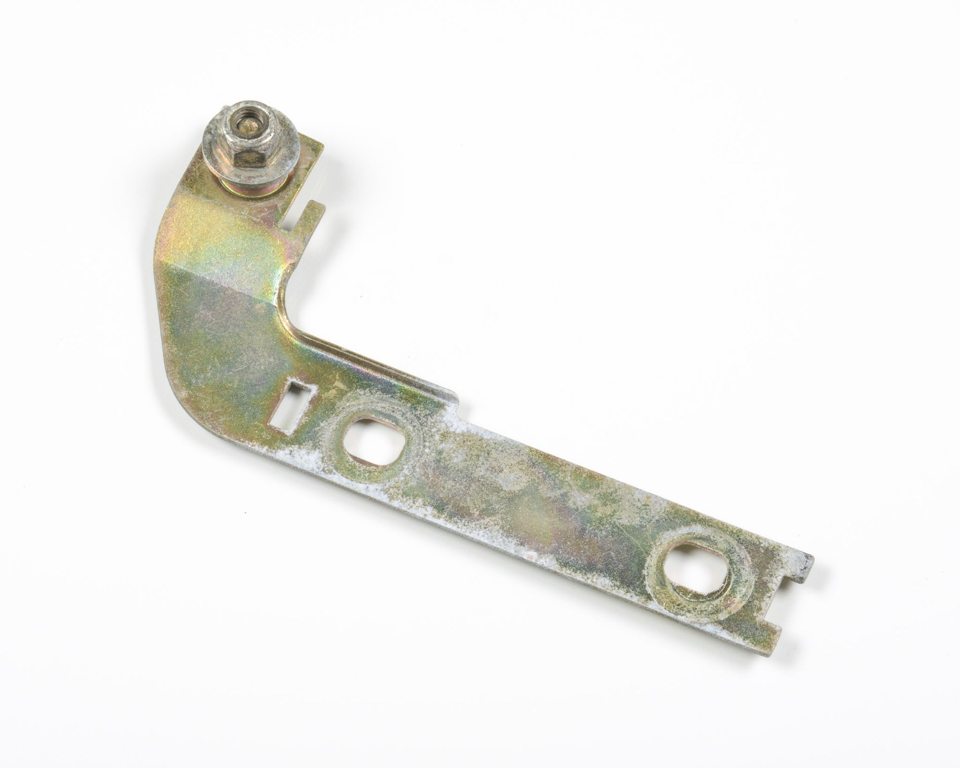 BMW E30 Left Driver Door Lock Heating Bracket with Nut  51211906403