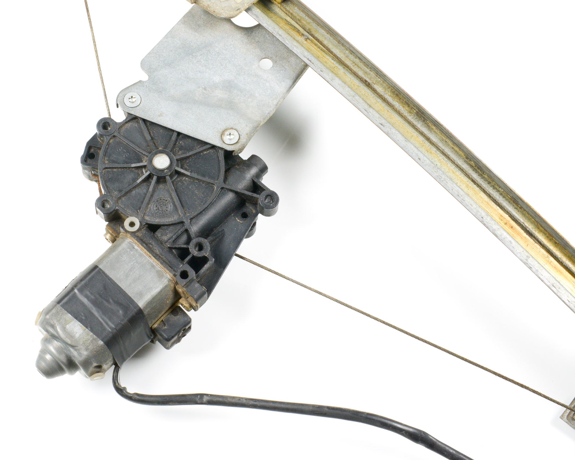 BMW E30 Left Rear Driver Side Window Regulator and Motor  51351935639