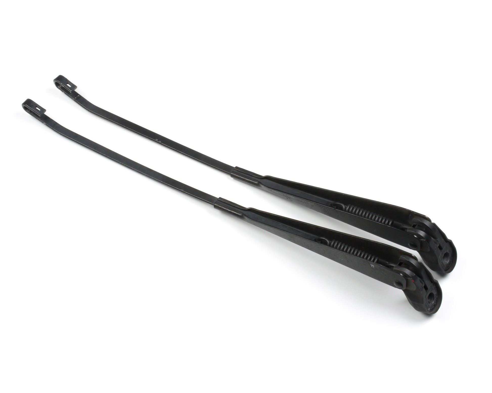 BMW E30 Left and Right Side Wiper Arm Set with Covers  61611372557  61611372558