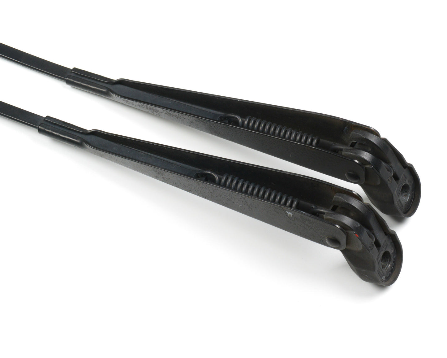 BMW E30 Left and Right Side Wiper Arm Set with Covers  61611372557  61611372558