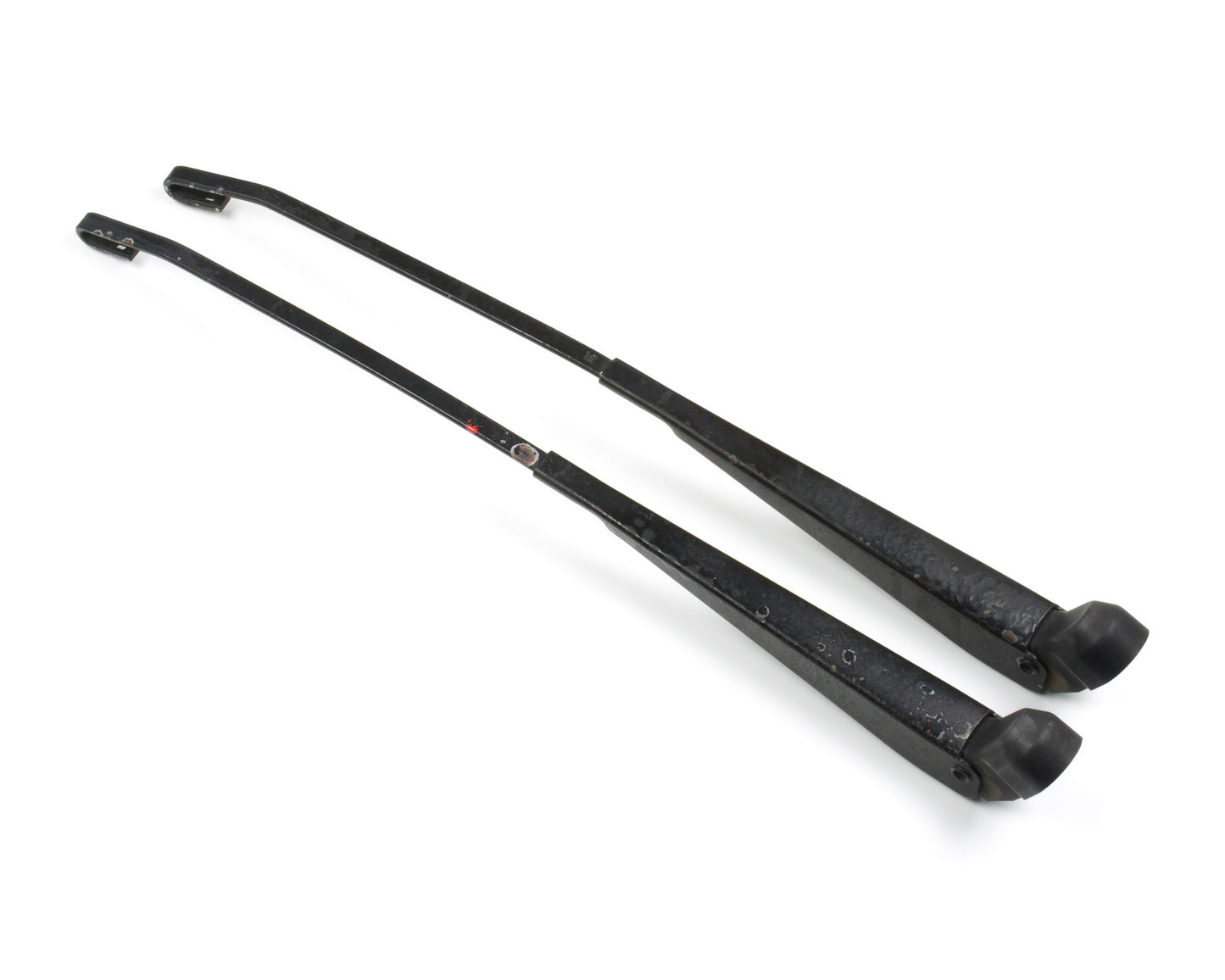 BMW E30 Left and Right Side Wiper Arm Set with Covers  61611372557  61611372558