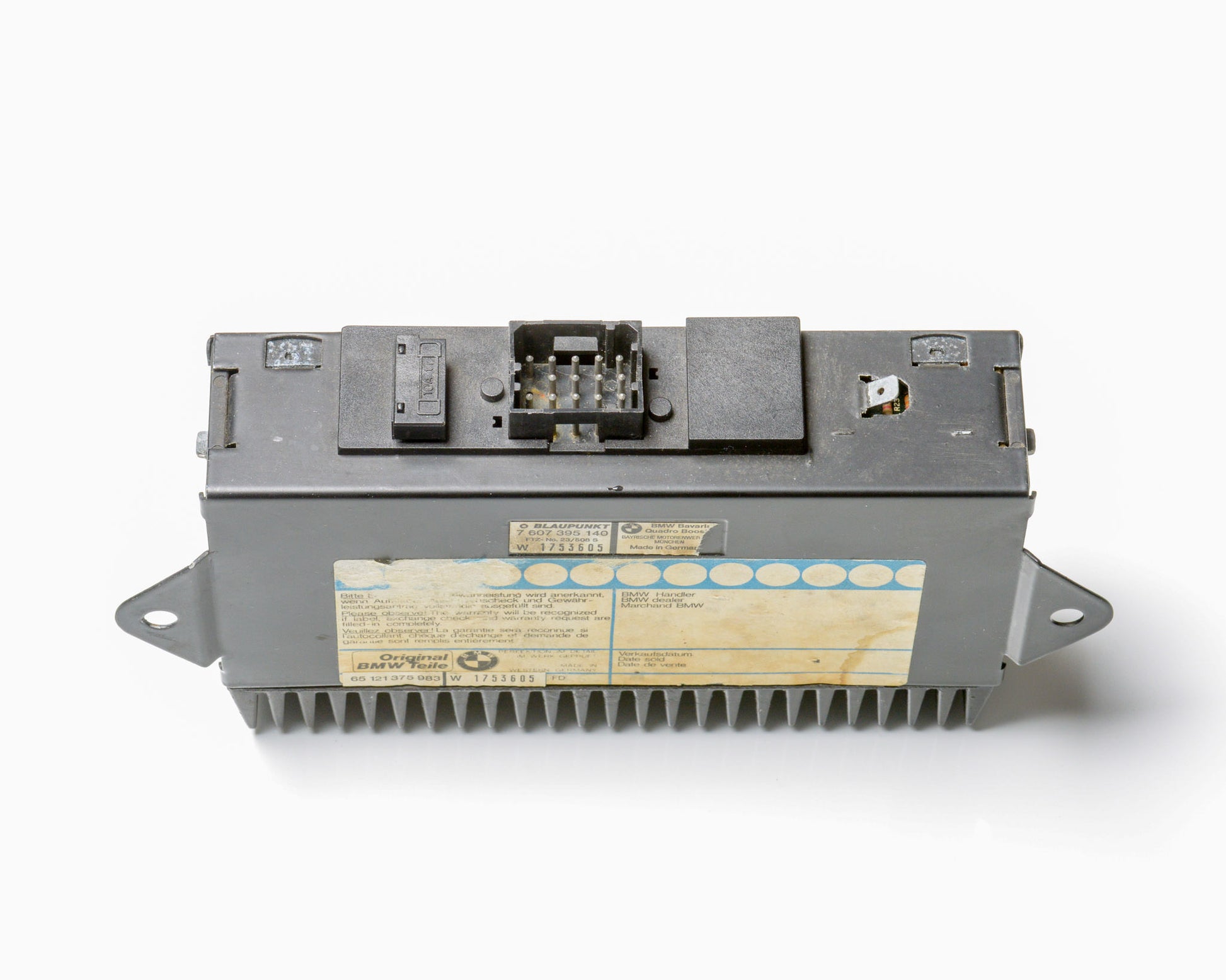 BMW E30 Premium Stereo Radio Blaupunkt Amplifier  65121375983