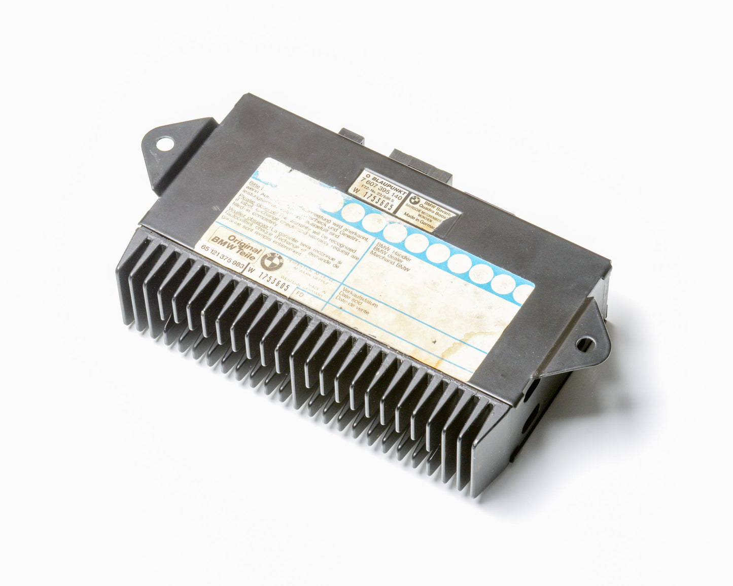 BMW E30 Premium Stereo Radio Blaupunkt Amplifier  65121375983
