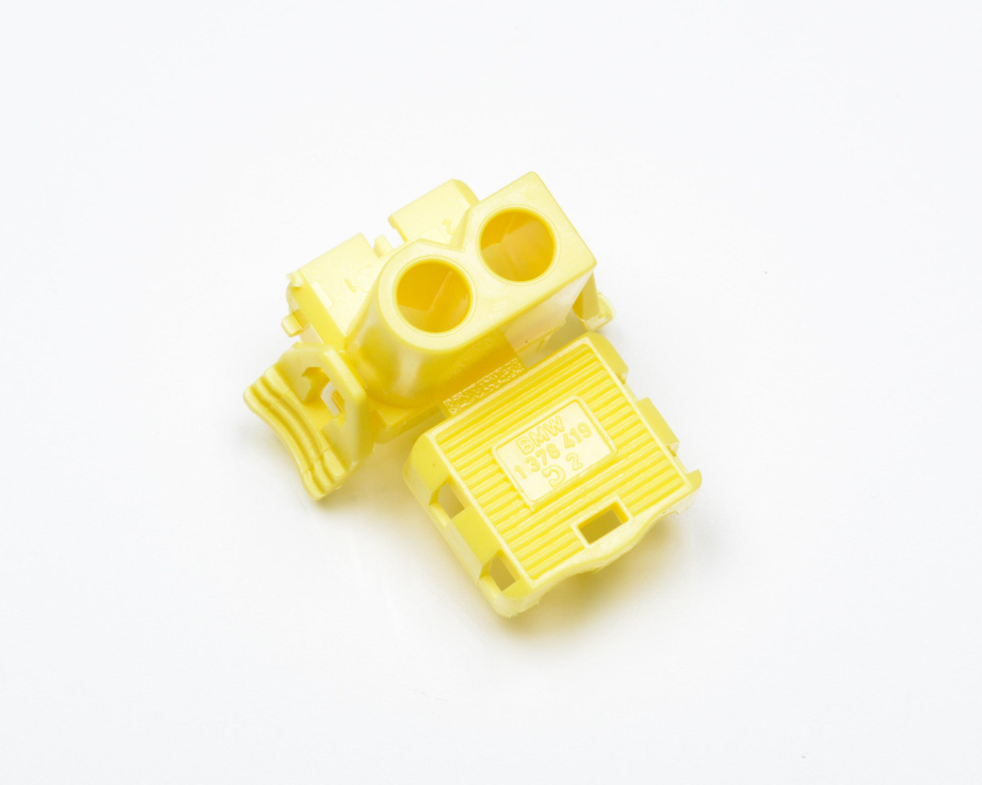 BMW Plug Housing Yellow Genuine  61131378419