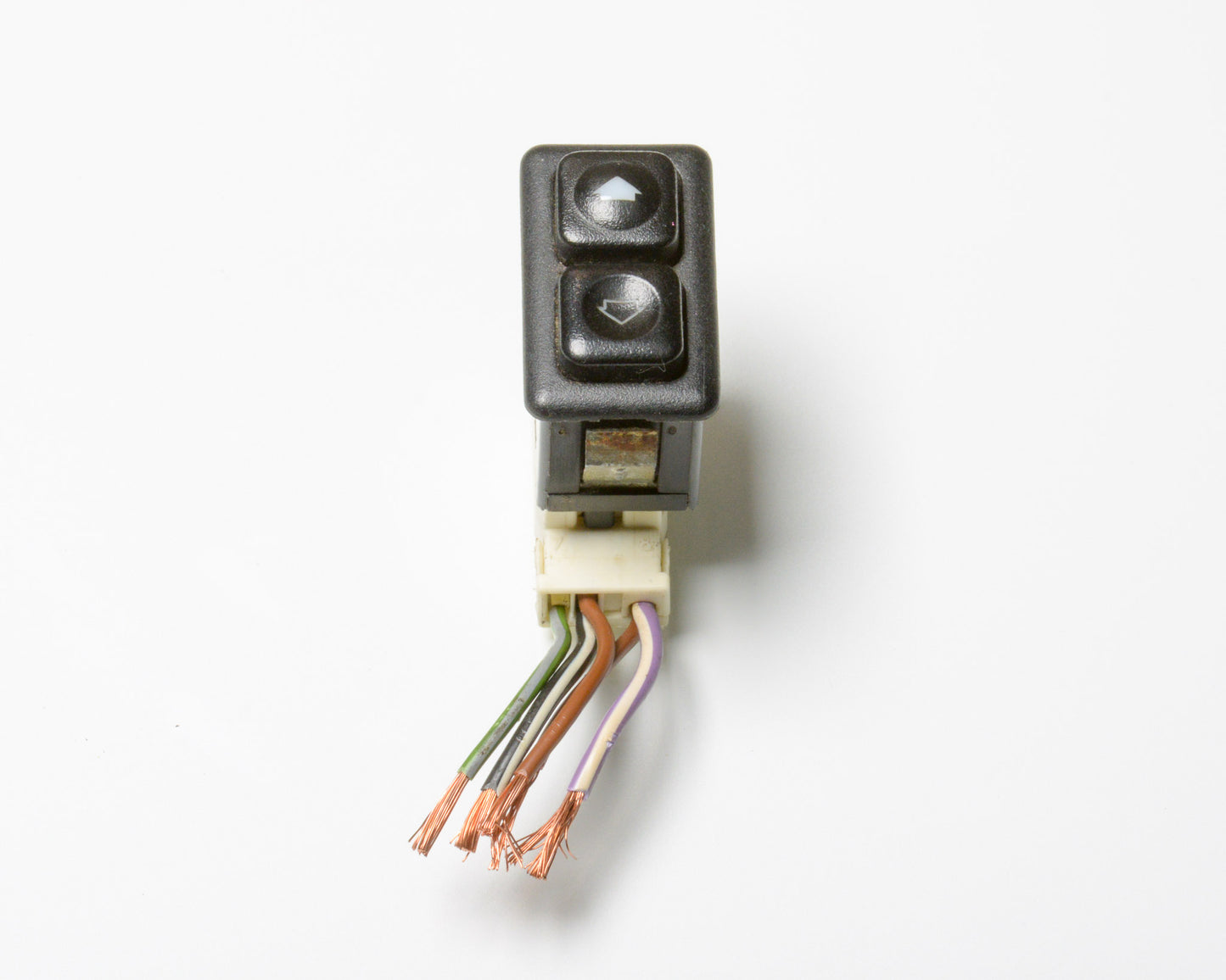 BMW E30 Illuminated Window Switch White Connector Pig Tail 61311381205